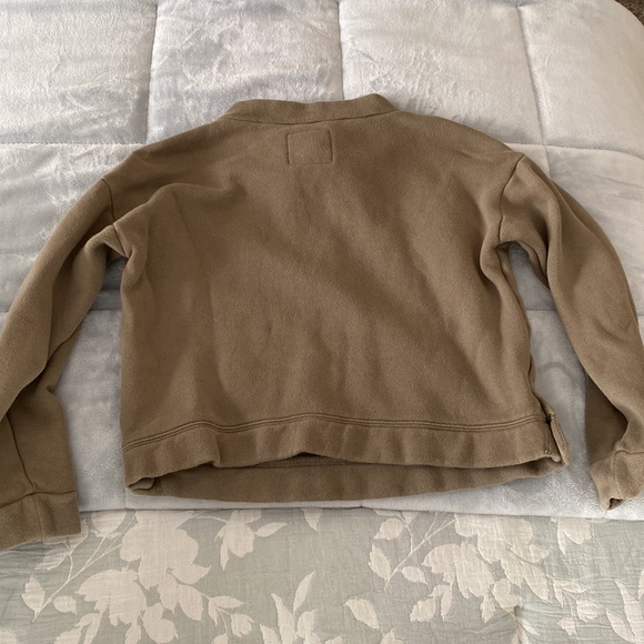 Madewell MWL olive green sweater - Picture 3 of 4